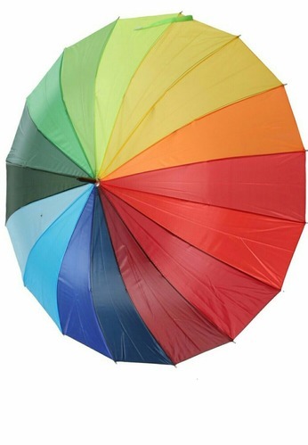 Plain Colored Umbrella, Handle Material : Stainless Steel