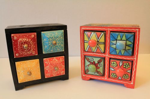 Wooden Ceramic Drawers