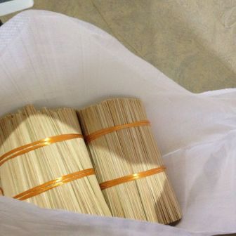 Mao material Grade A bleached8 Incense Bamboo Sticks, Brand Name : zk