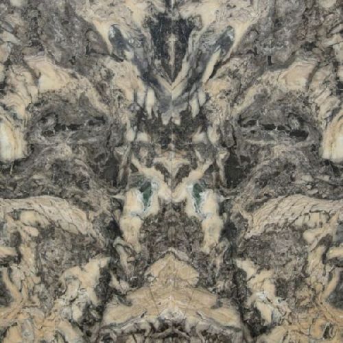 Polished Fusion Black Marble Stone