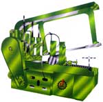 Horizontal bandsaw machine