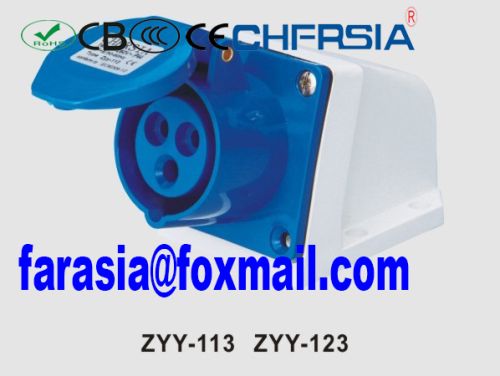 3P 16A 6h Ordinary CEE Industrial Socket Surface Mounting With CE