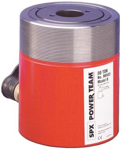 10 Ton Stroke Center Hole Single Acting Cylinder