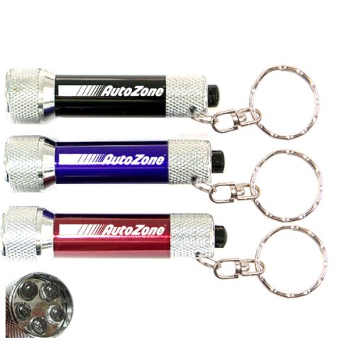 Metal-ABS Flashlight Keychain