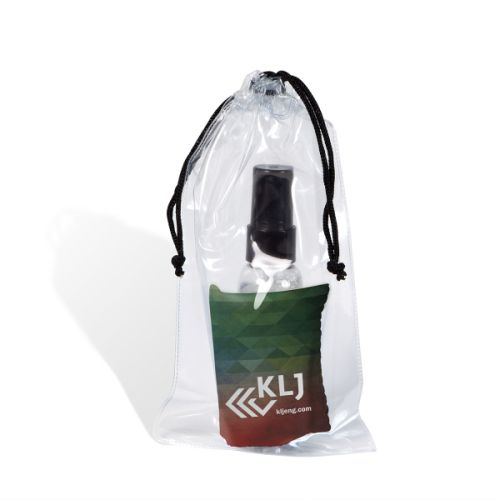 Ultra Clear Cleaner Kit In Drawstring Bag