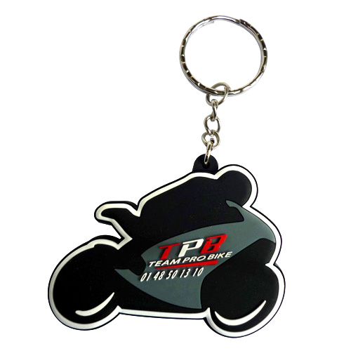 TPB Team Rubber Keychain