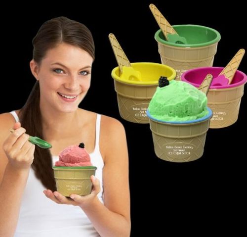 Ice Cream Bowl and Spoon Set