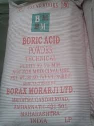 White Boric Acid Powder, For Industrial, Packaging Type : LDPE BAG