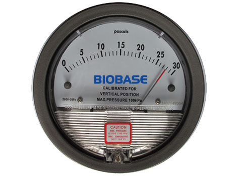 BIOBASE Die-casting Aluminum Differential Pressure Gauge