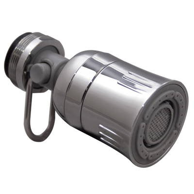 Pause Valve Dual Spray Swivel Faucet Aerator