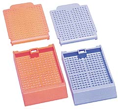 PELCO Biopsy Cassettes, Packaging Type : Blue Orange