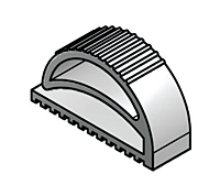 Polyvinyl Chloride (PVC) Screw Gaskets, Packaging Type : Gray