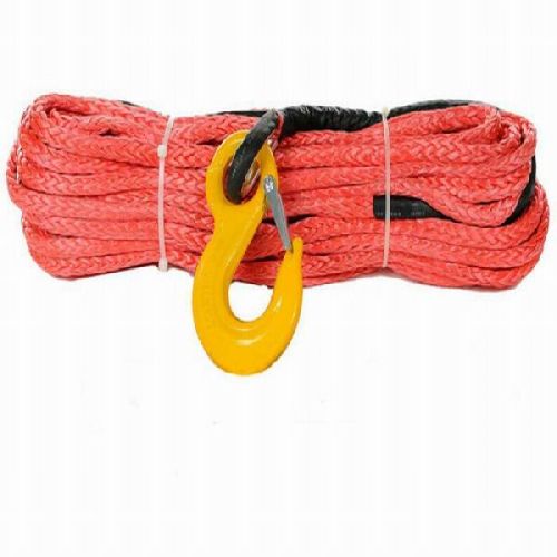 Red Synthetic Winch Rope