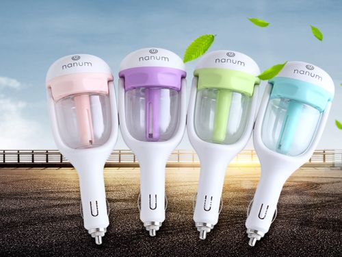 Car Aroma Diffuser I, Packaging Type : Blue, Green, Yellow, Pink