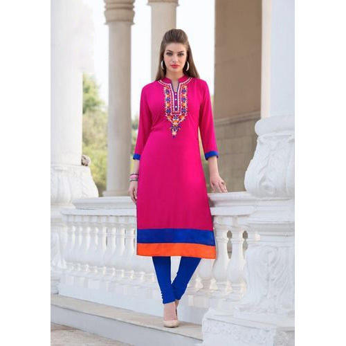 3/4th Sleeve Trendy Kurtis, Size : Small, Medium, Large, XL