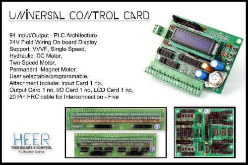 Control Card, Certification : CE Certified