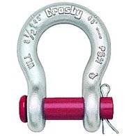 Crosby G213 .50T Round Pin Anchor Shackle 1/4