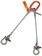 Empire 5/8'' X 26' Two Leg Wire Rope Sling