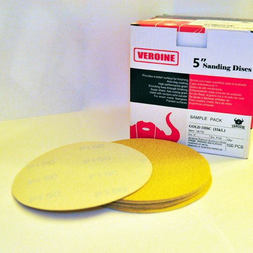 Gold Sanding Discs