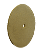 8 INCH SISAL BUFFING WHEEL 13 PLY WITH CLOTH SIDES.