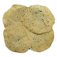 Aloe Vera Punjabi Gold Papad, For Eating, Packaging Type : Plastic Packet