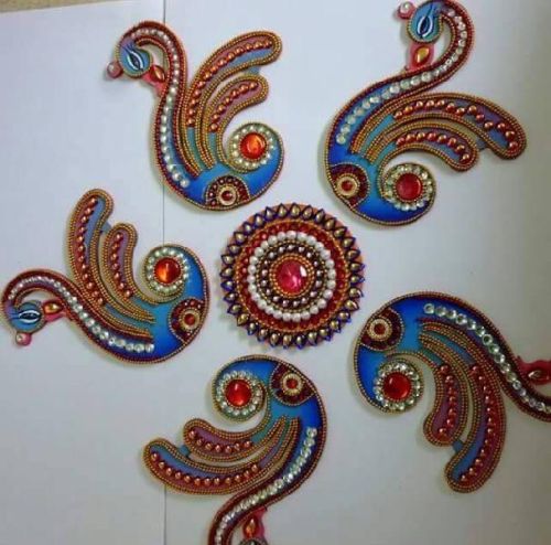 Wooden Rangoli