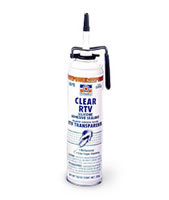 Permatex - Clear RTV Silicone Adhesive Sealant
