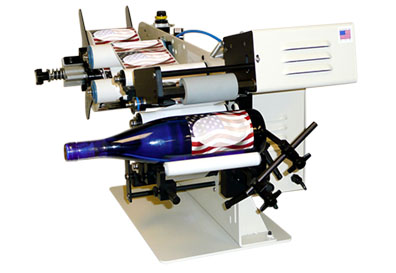 Semi-Automatic Round Product Label Applicator
