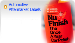 Automotive Aftermarket Labels