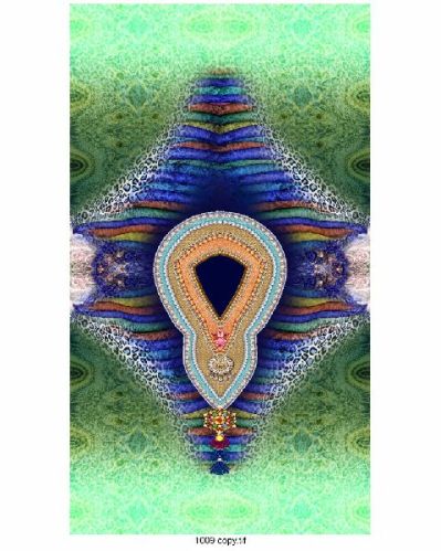 RJ27 Unstitched Kaftan