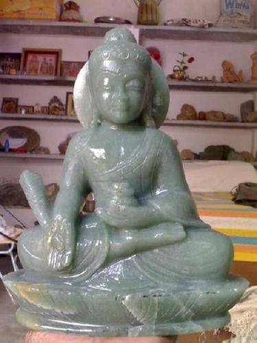 Gemstone Lord Buddha Statue