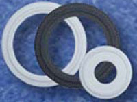 Buna-N (Black) Flanged Triclamp Gaskets