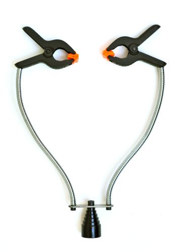 990FLXCLPD - DUAL FLEX CLAMP WITH SUPER MAGNUM MAGNET