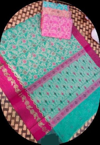 Cotton Net Sarees