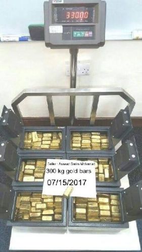 Gold bars