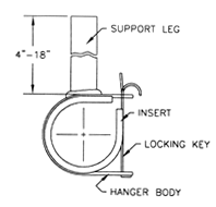 KEYLOCK PIPE HANGERS