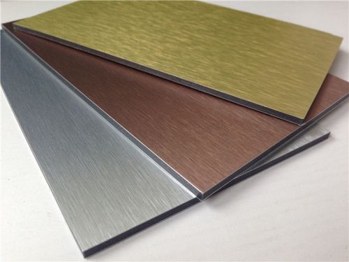 Wall Decorative Aluminum Composite Panel Brushed, Length : 2440mm