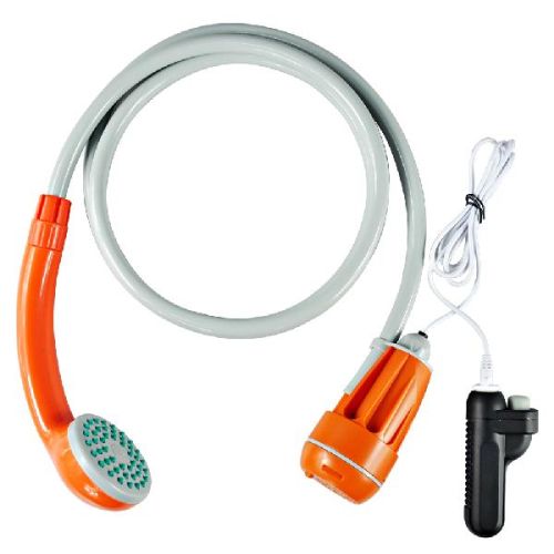 Battery Supply Rechargeable Camp Shower System