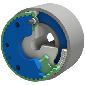 Wall Mounted Tooth Clutches