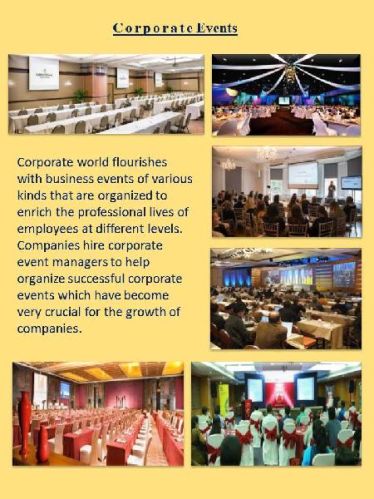 Corporate Event Management