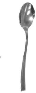 23183 Silver Coated Plastic Medium Spoon