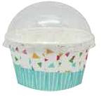 23747 Muffin Paper Cup With Lid