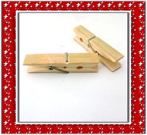Bamboo Clothes Peg