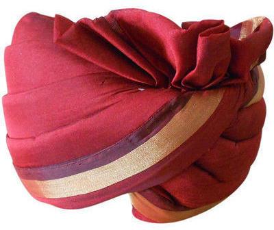 Cotton Stylish Bandhani Turbans, Feature : Perfect Fitting