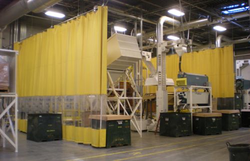 INDUSTRIAL SAFETY CURTAIN WALLS