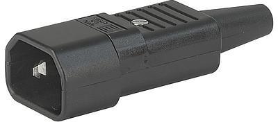 IEC Plug E Cord Connector