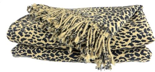 Animal Print Throw