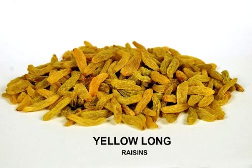 Yellow Long Raisins, Taste : Sour, Sweet