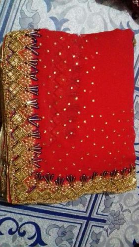 Georgette Designer Sarees, Occasion : Party Wear