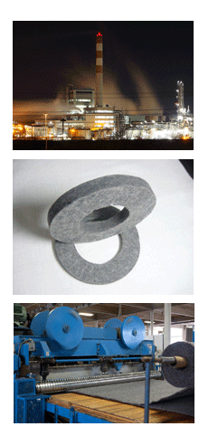 Wool Industrial Felt, Packaging Type : Grey